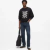 Sweatshirt med grafisk monogram