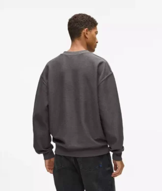 Sweatshirt med innsiden ut
