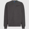Sweatshirt med innsiden ut