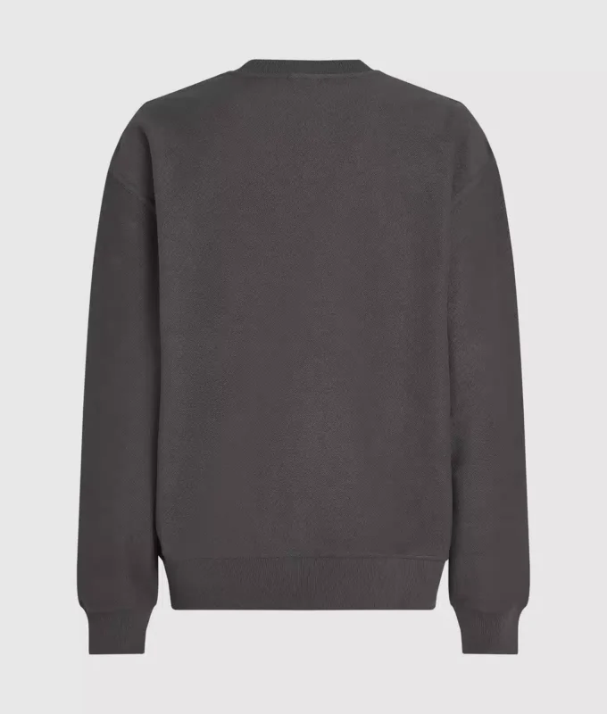 Sweatshirt med innsiden ut