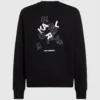 Sweatshirt med logo