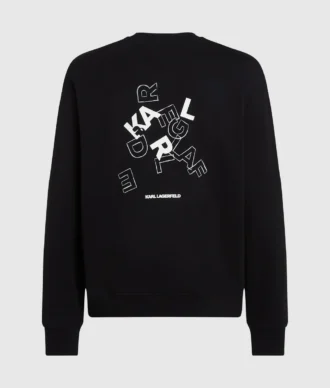Sweatshirt med logo