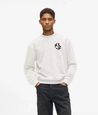 Sweatshirt med monogrammer