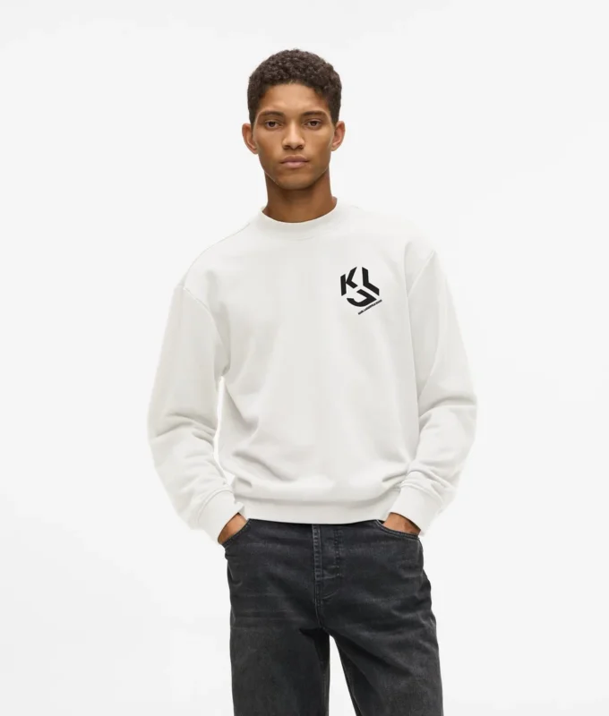 Sweatshirt med monogrammer