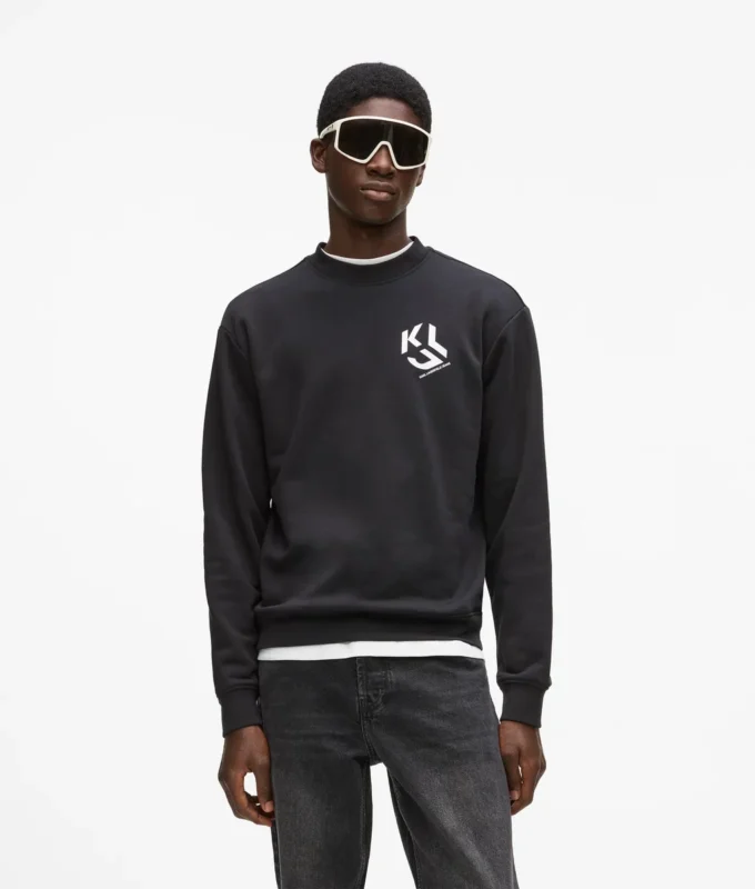 Sweatshirt med monogrammer