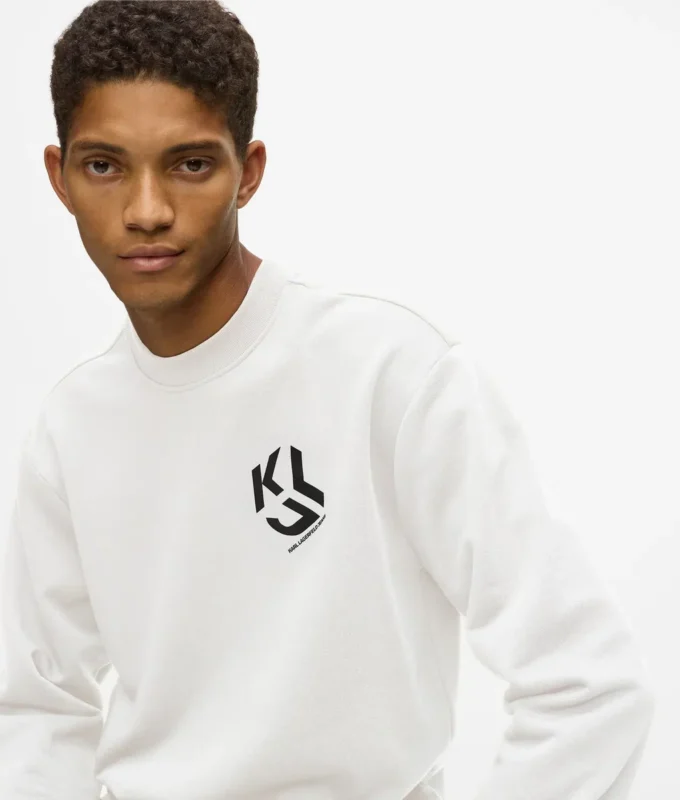 Sweatshirt med monogrammer