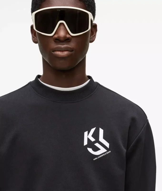 Sweatshirt med monogrammer