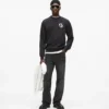 Sweatshirt med monogrammer