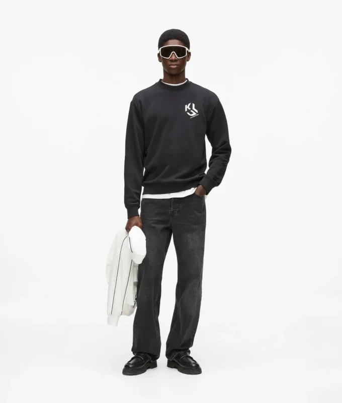 Sweatshirt med monogrammer