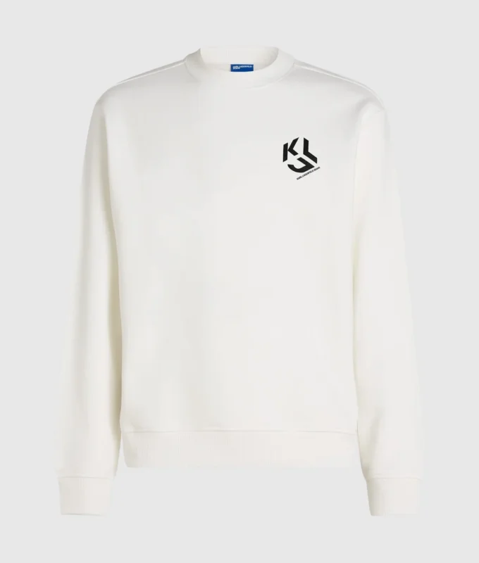 Sweatshirt med monogrammer