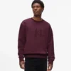 Sweatshirt med paljettmonogram