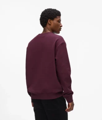 Sweatshirt med paljettmonogram