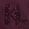 Sweatshirt med paljettmonogram
