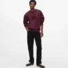 Sweatshirt med paljettmonogram