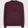 Sweatshirt med paljettmonogram