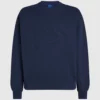 Sweatshirt med preget monogram