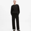 Sweatshirt med rhinestones