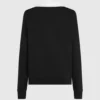 Sweatshirt med signaturkrage
