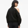 Sweatshirt med utskjæring