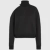 Sweatshirt med utskjæring