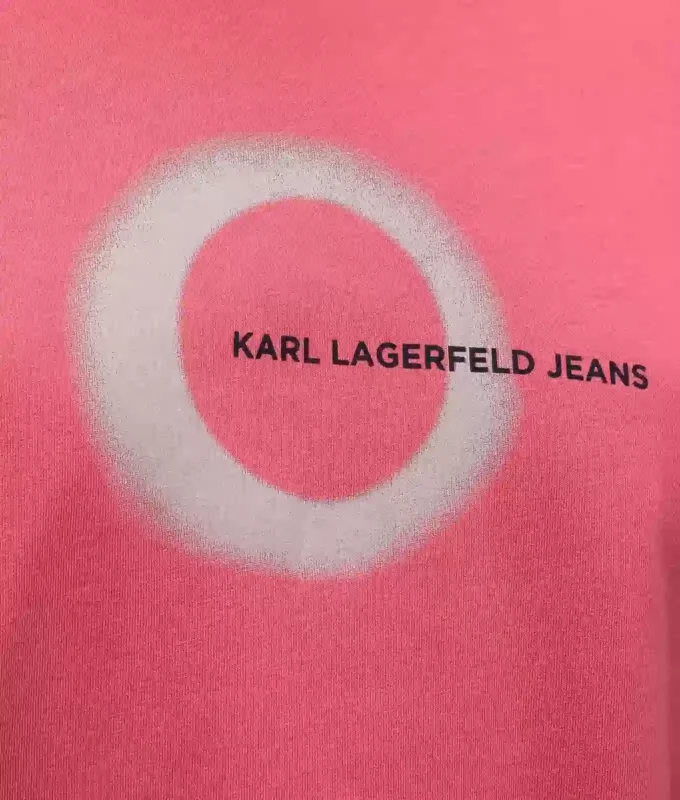 T-skjorte med firkantet eclipse-logo