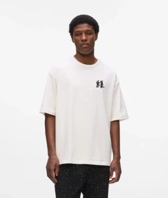 T-skjorte med grafisk monogram