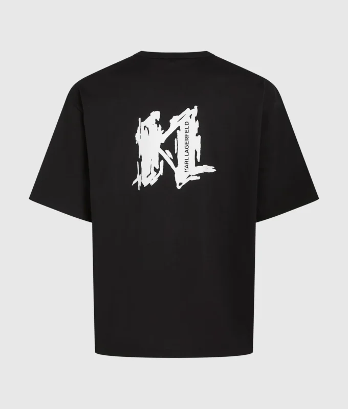 T-skjorte med grafisk monogram