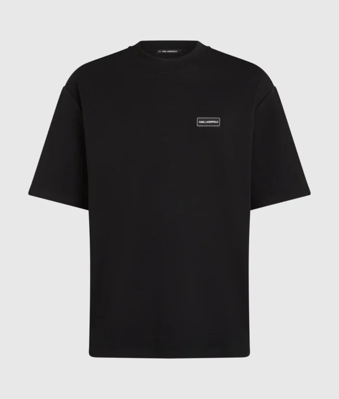 T-skjorte med logo-patch