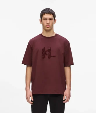 T-skjorte med paljettmonogram