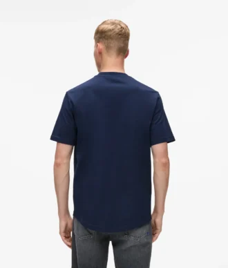 T-skjorte med preget monogram