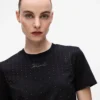 T-skjorte med rhinestones
