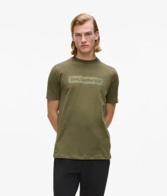 T-skjorte med satinlogo