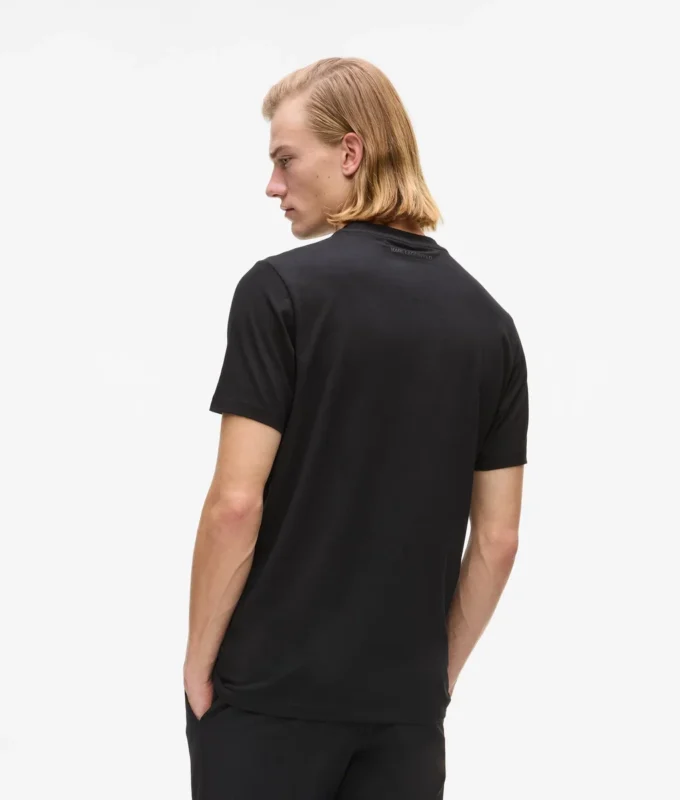 T-skjorte med satinlogo