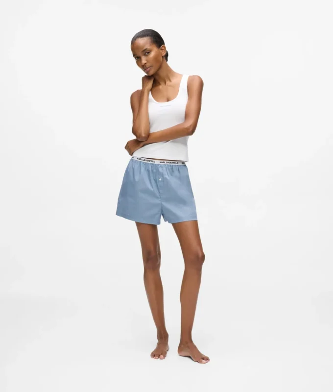 Tank-top og shorts pyjamasett