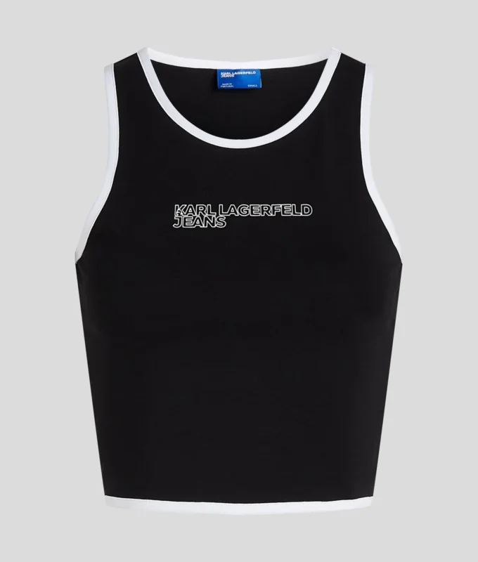 TANKTOPP MED PIPINGDETALJER