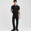 TAPERED JEANS MED GLIDELÅS