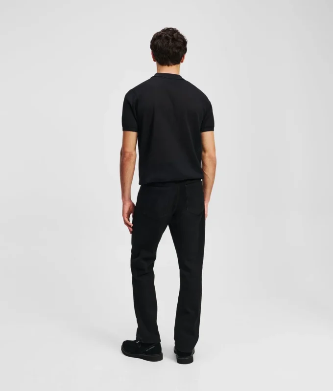 TAPERED JEANS MED GLIDELÅS