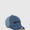 To-farget lys denimcap