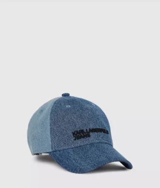 To-farget lys denimcap