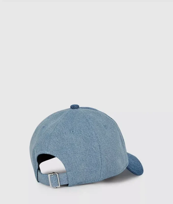To-farget lys denimcap