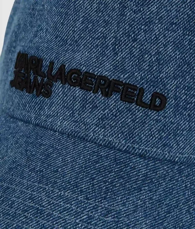 To-farget lys denimcap