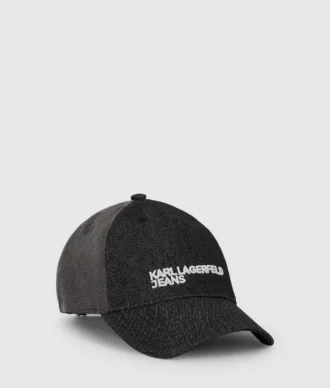 To-farget mørk denimcap
