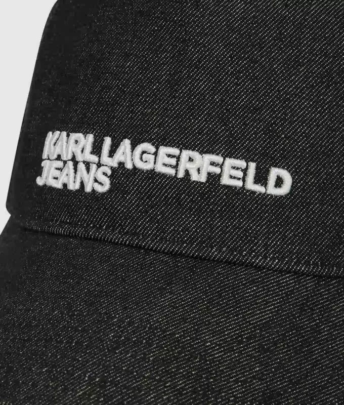 To-farget mørk denimcap