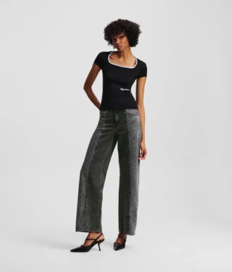 TOFARGET MID-RISE RELAXED JEANS