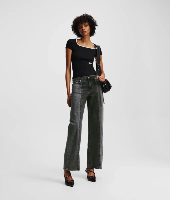 TOFARGET MID-RISE RELAXED JEANS