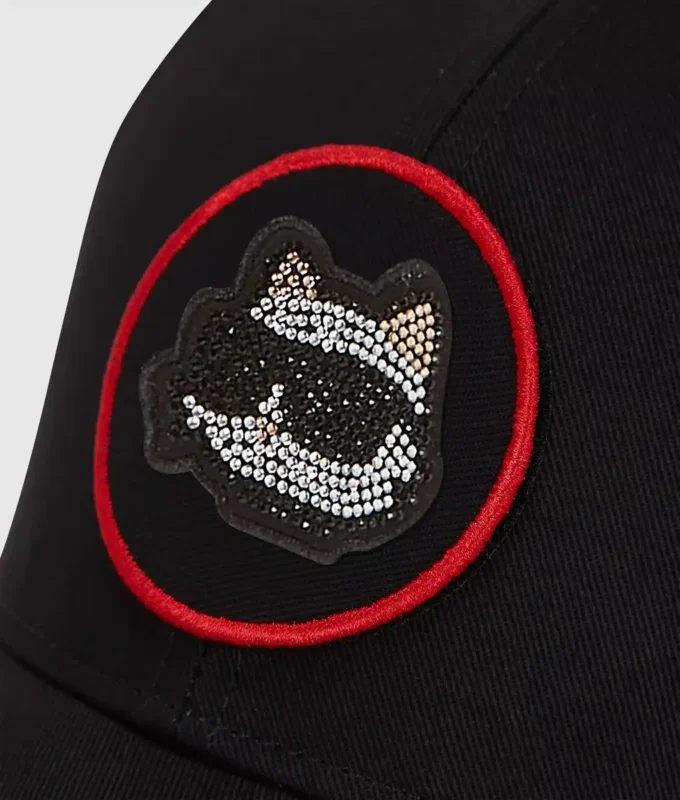 Transformerbar Ikon-cap med rhinestones