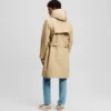 TRENCHCOAT MED HETTE