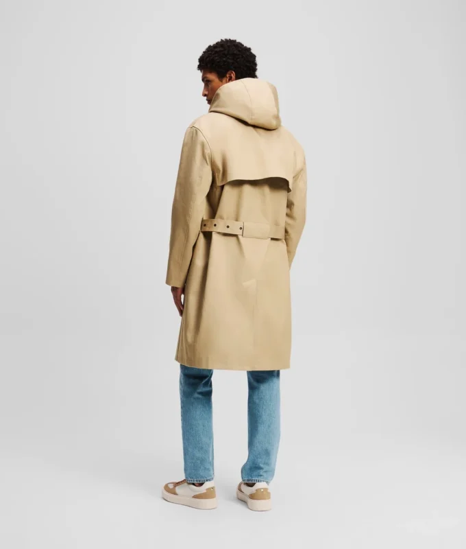 TRENCHCOAT MED HETTE
