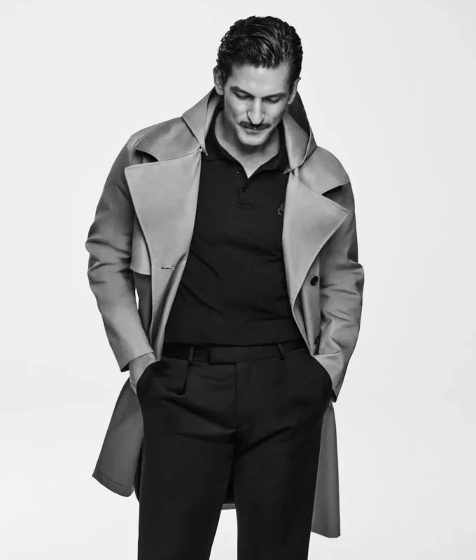 TRENCHCOAT MED HETTE