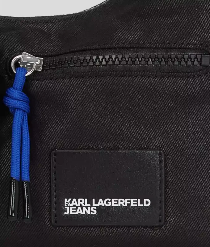UTILITY COATED DENIM SKULDERVESKE
